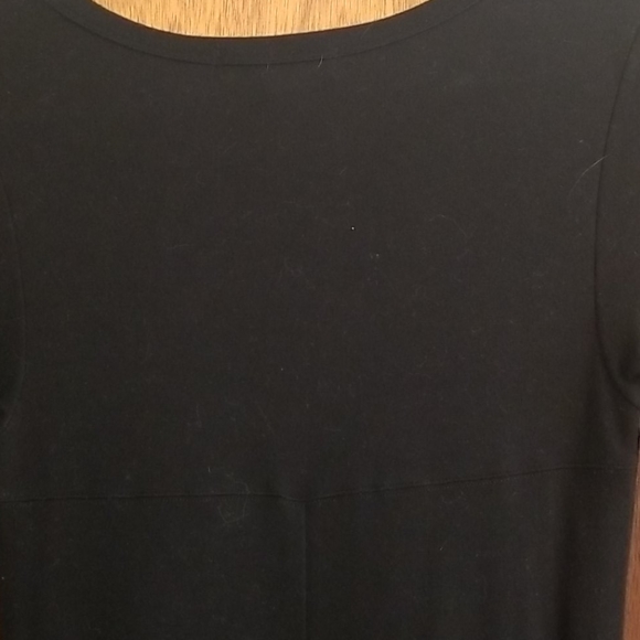 Black jersey knit dress by Karen Kane.  Sz S - Picture 5 of 5